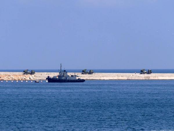 Russian MRLS in Crimea, ready to attack Kherson