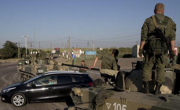 Russian military heads to Ukraine