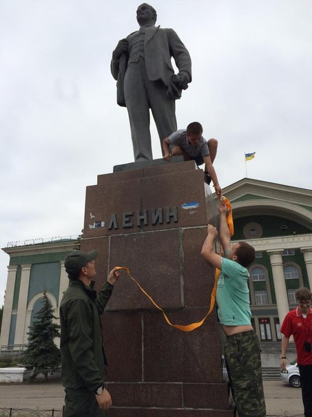 Lenin in Severodonetsk will be toppled soon