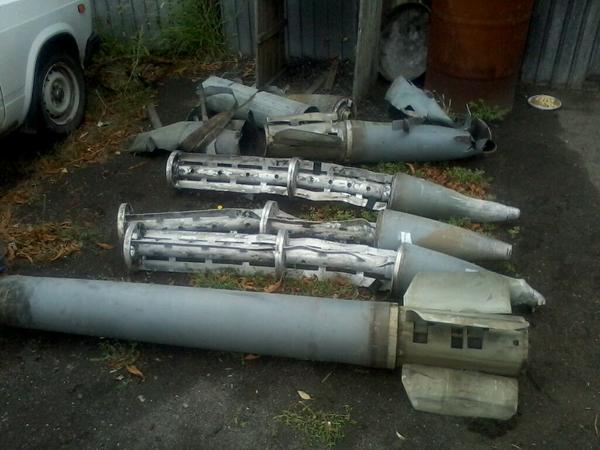 Cluster bombs from Russia