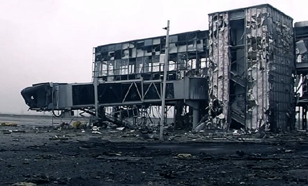 #Donetsk airport. Ukraine has its best troops there, they've been holding it for 5 months now