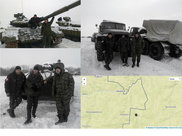 Russian troops near border of Ukraine