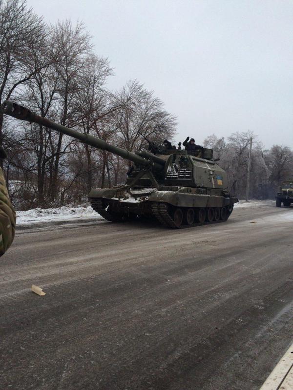 Debaltsevo received large reinforcements