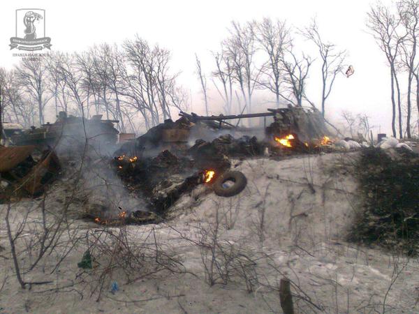 Force of #ATO have destroyed 14 enemy tanks near #Debal'tseve