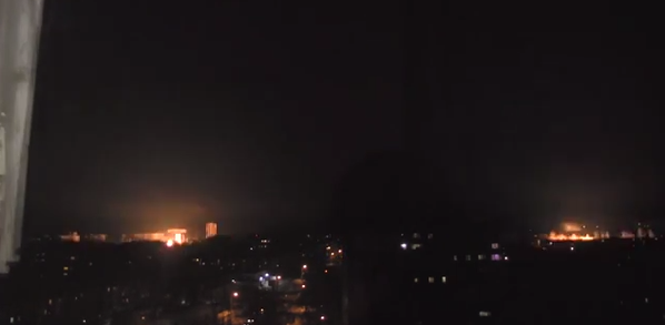 Today MLRS shelling at #Luhansk  