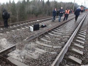 Railway blown up in Odessa region