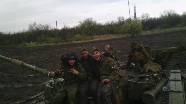 Russian tanks near Oleksandrivs'k