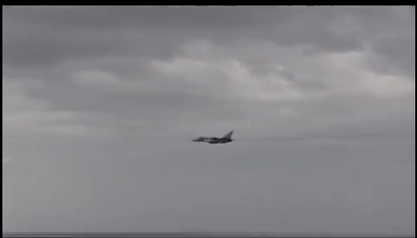 Video of USS Ross interaction with Russian aircraft in the Black Sea