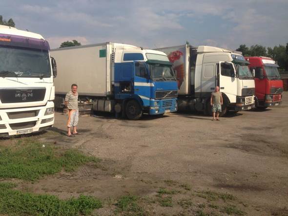 SBU seized 120 tons of food that were sent to the occupied territories 