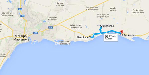 Militants moved 7 tanks from Bezimenne to Sakhanka, closer to Shyrokyne - Tymchuk