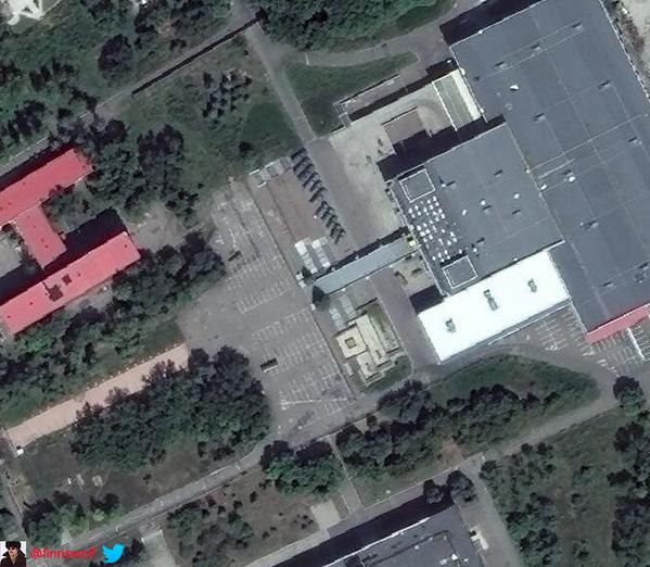 In Donetsk Expo-Donbas facility used by Russian communications & Headquarters  troops