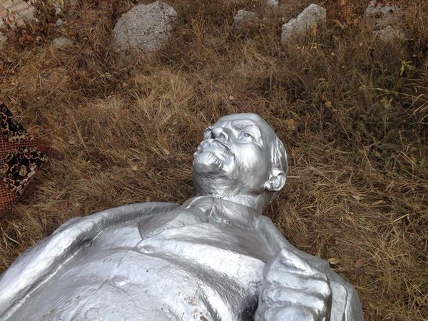 #Sinelnikove: another #Lenin is toppled