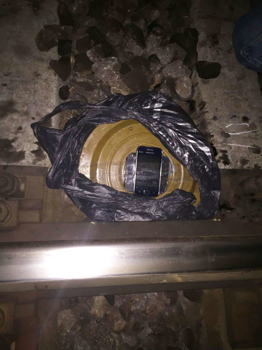 In Kharkiv region SBU has prevented terror attack on the passenger train. Detained terrorist with IED 
