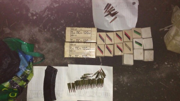 Near Mariupol the SBU detained the man with an Arsenal of ammunition from the ATO area  