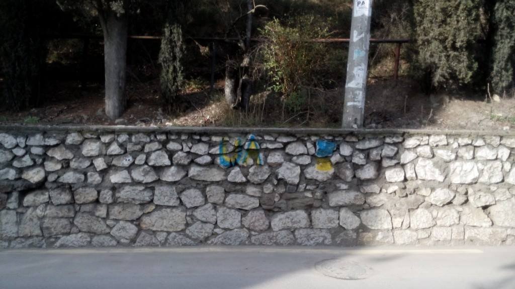 New signs of resistance to Russian occupation in Yalta, occupied Crimea