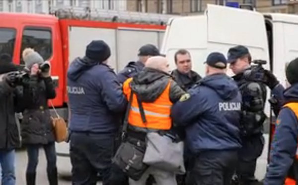Latvian police arrested @GrahamWP_UK for provocations