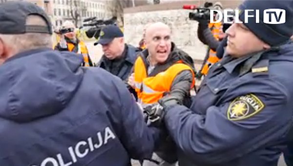 Latvian police arrested @GrahamWP_UK for provocations