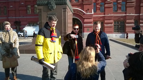 #FreeSavchenko protesters. Moscow today  