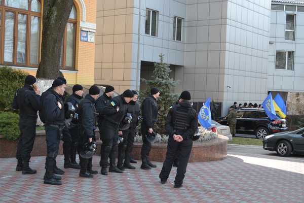 National Guard near Kyiv prosecutor office