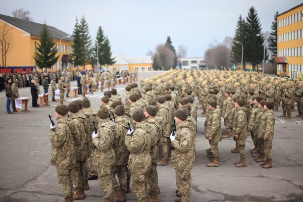 In the Lviv region took the oath nearly five hundred contractors