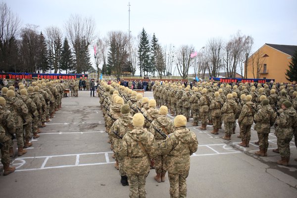 In the Lviv region took the oath nearly five hundred contractors