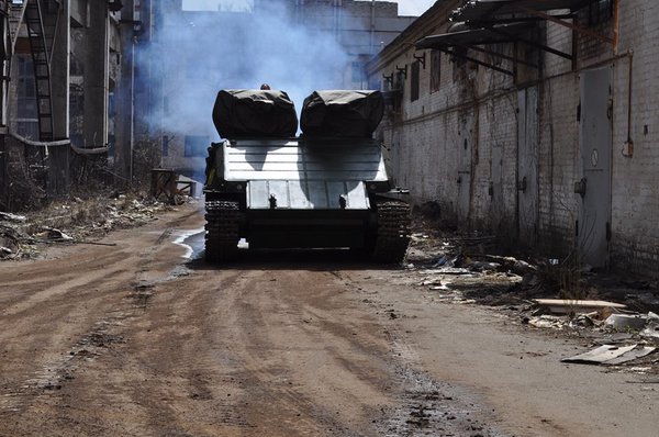 New improvised armoured fighting vehicle 'Azovets' built by the Azov Regiment