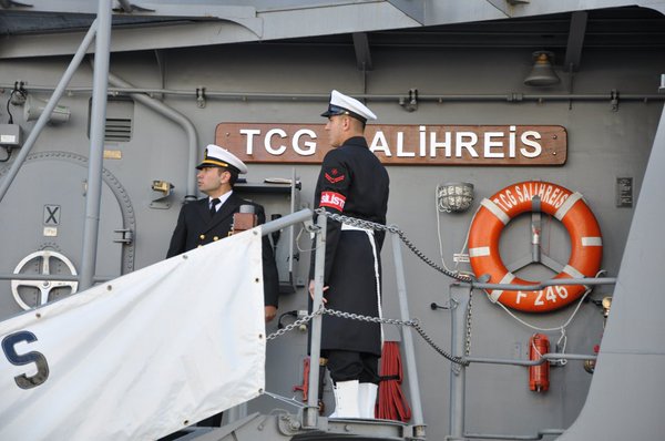 Turkish Navy TCG «Salihreis» and TCG «Bartin» in Odessa  