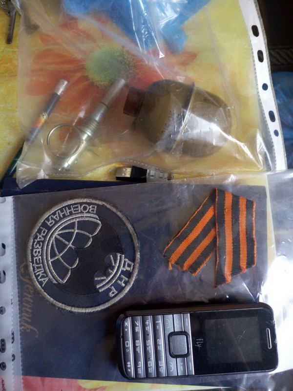 SBU captured DNR spy in Mariupol, seized weapons