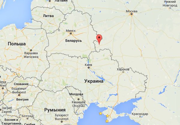 Informnapalm: Russia building military bases on Ukrainian border. Klintsy, Bryansk region 