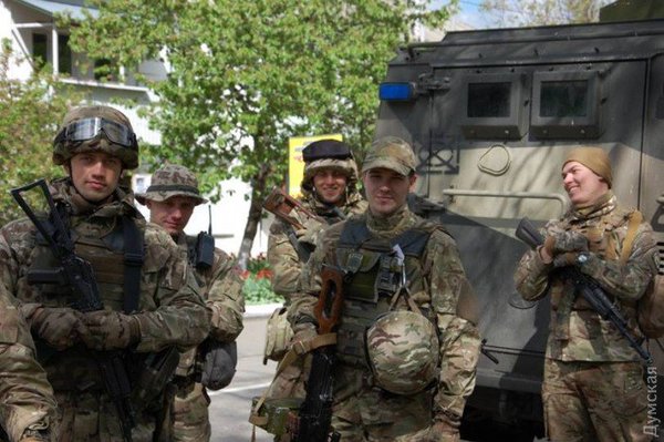 Azov arrived in Odessa region for drills