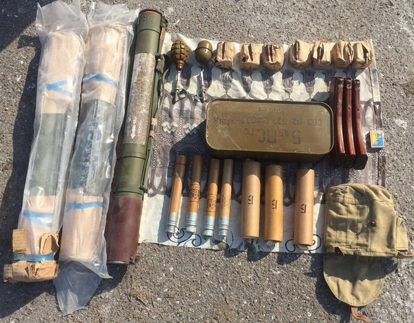 Another cache of weapons was found in Odessa region by SBU
