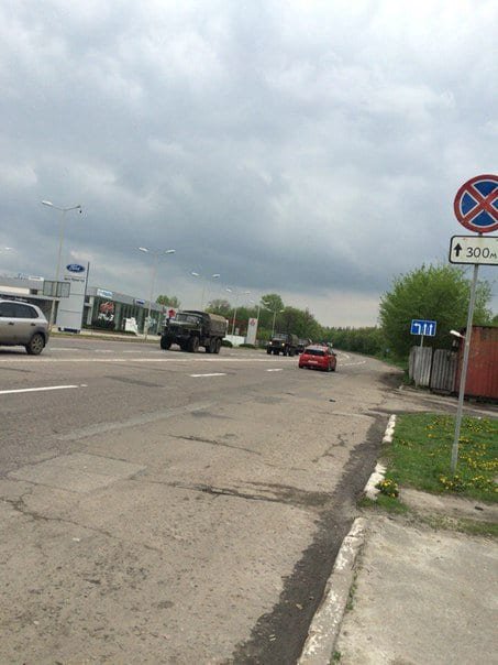 Russian military echelon arrived in Luhans'k