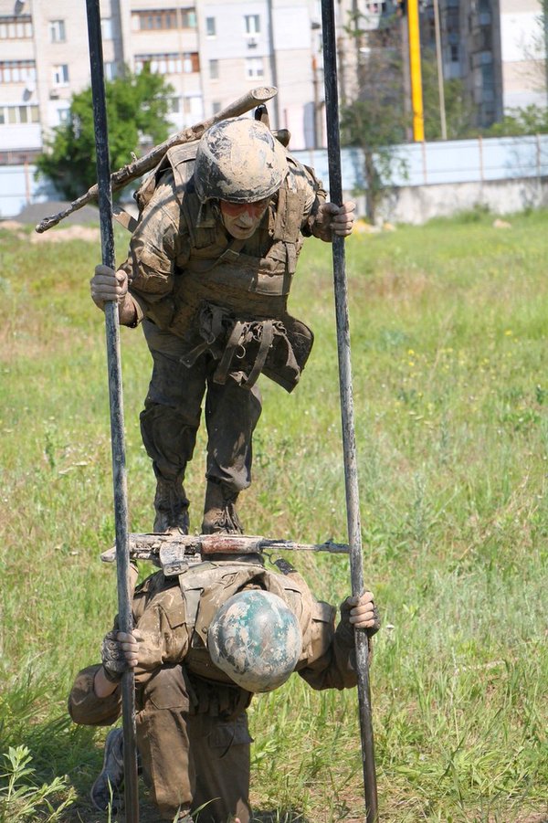 Col. Motuzyanyk: Over 100 UA servicemen took an oath to the Ukrainian Marines in Berdiansk, Zaporizhia region  