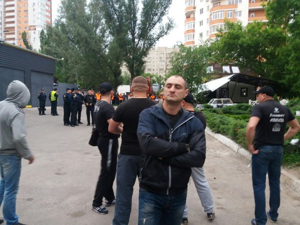 Titushki attacked animals shelter in Kharkiv