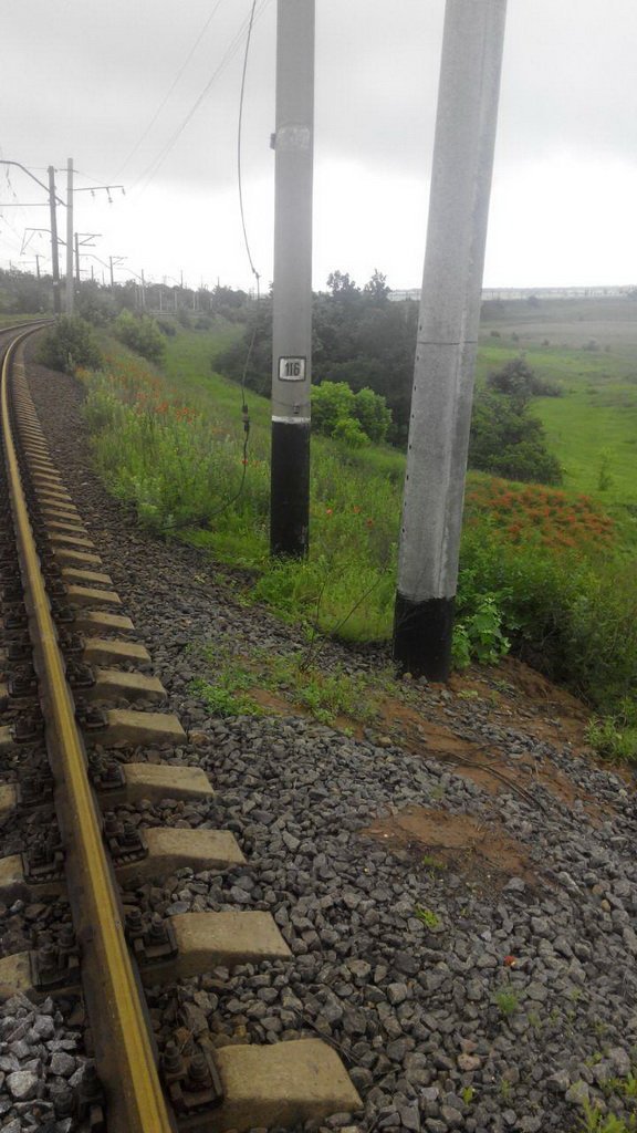 SBU warned a possible terrorist attack on the railway in the area ATO