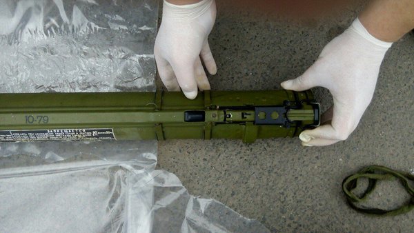 Col. Oleksandr Motuzyanyk: UA police confiscated illegal weapons  and  ammunition from a resident of Vinnytsia  