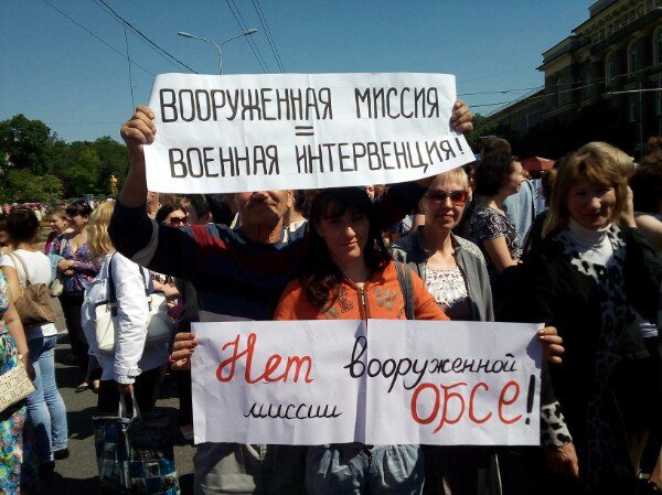 Today's Donetsk show was very short in comparison with previous ones