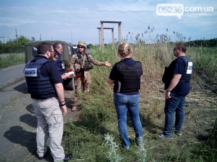 OSCE monitors recorded hits at Avdiivka coke-coal plant