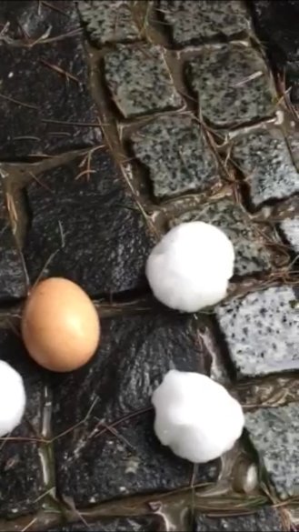 Hail in Trasncarpathian region