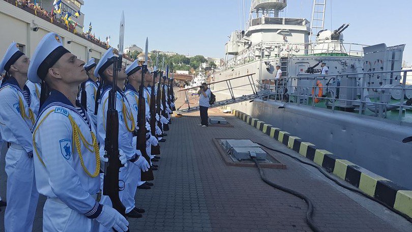 Ukraine celebrates Navy day