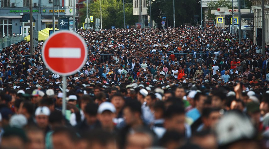 Moscow celebrated the Eid al-Fitr