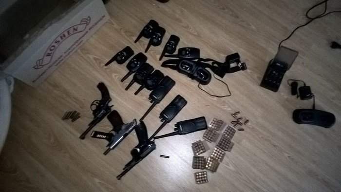 SBU detained terrorists supporter from Slovyansk, seized arsenal of weapons