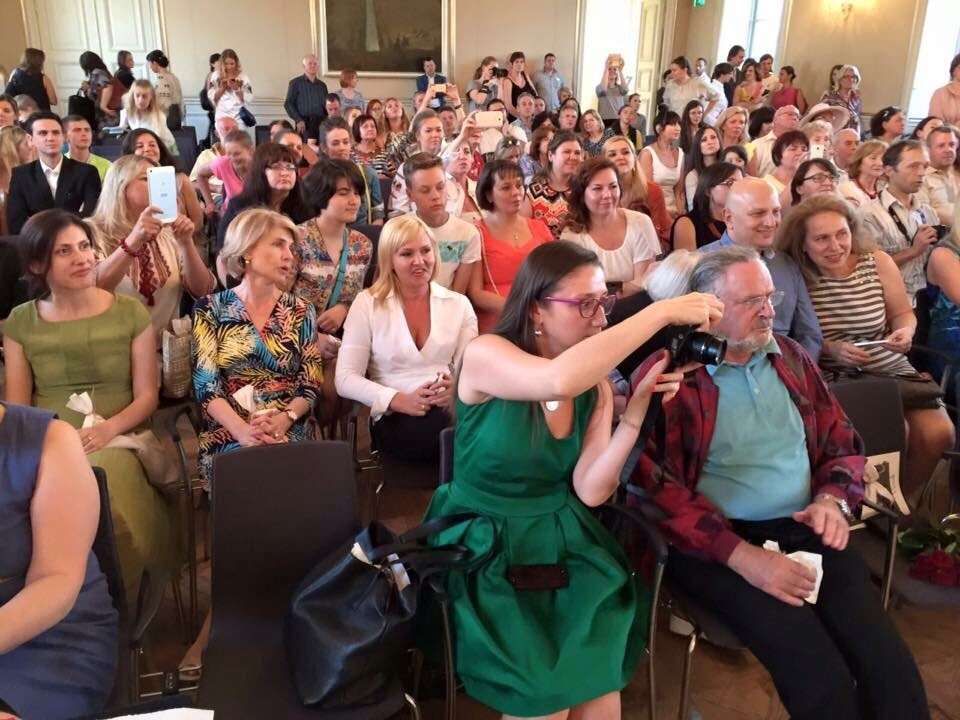 Magic Ukrainian night in Munich's Nymphenburg Palace