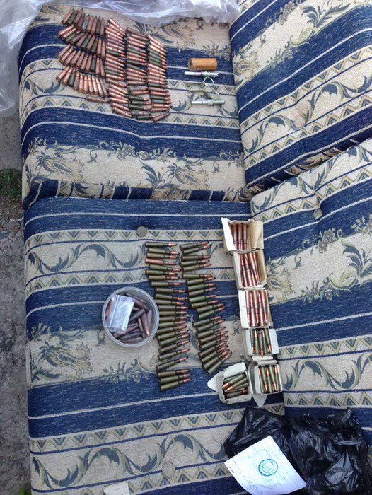 ATO spox: SBU uncovered arms cache in Dnipro city  