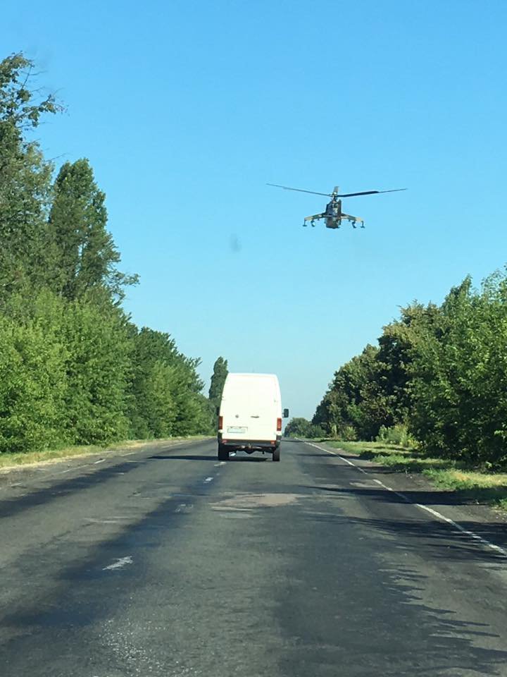 Ukrainian military aviation on drill all over Ukraine