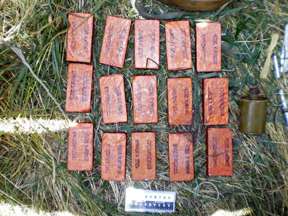 Col. Lysenko: In Bakhmut district, Donetsk region, UA police found a cache with explosives  