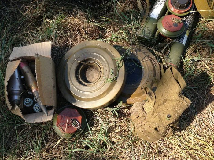 SBU found ammunition cache in Lisichansk