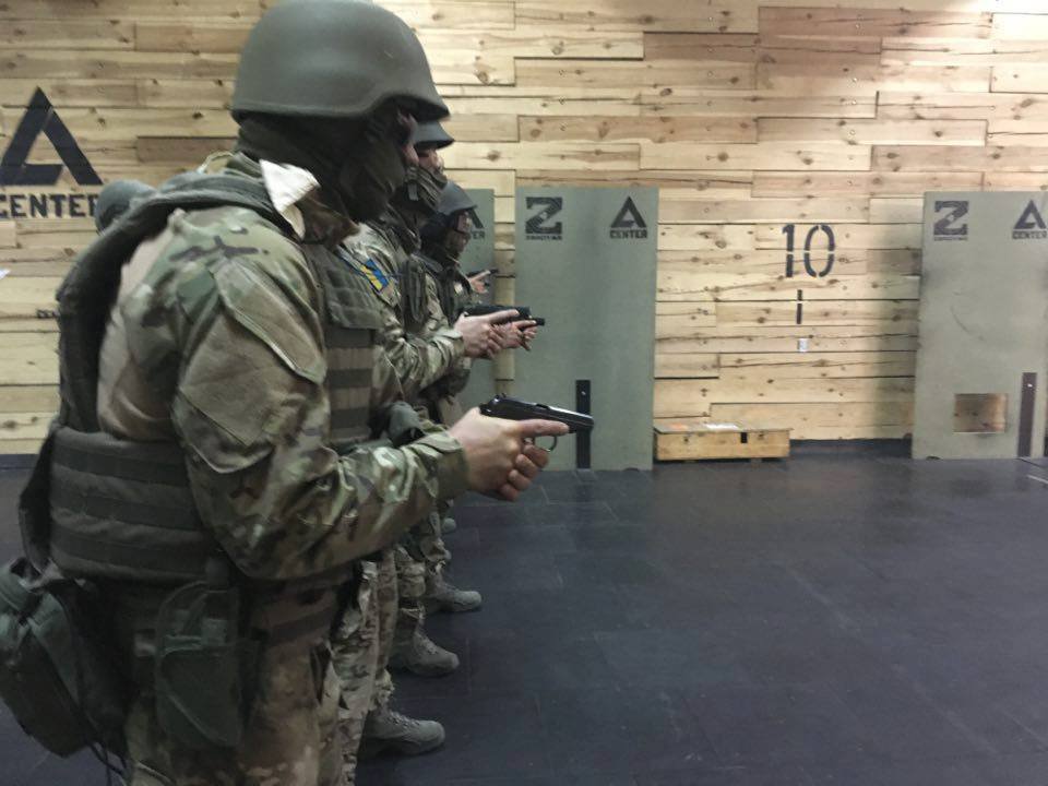 Training of NABU special forces, under the command of instructors from the FBI