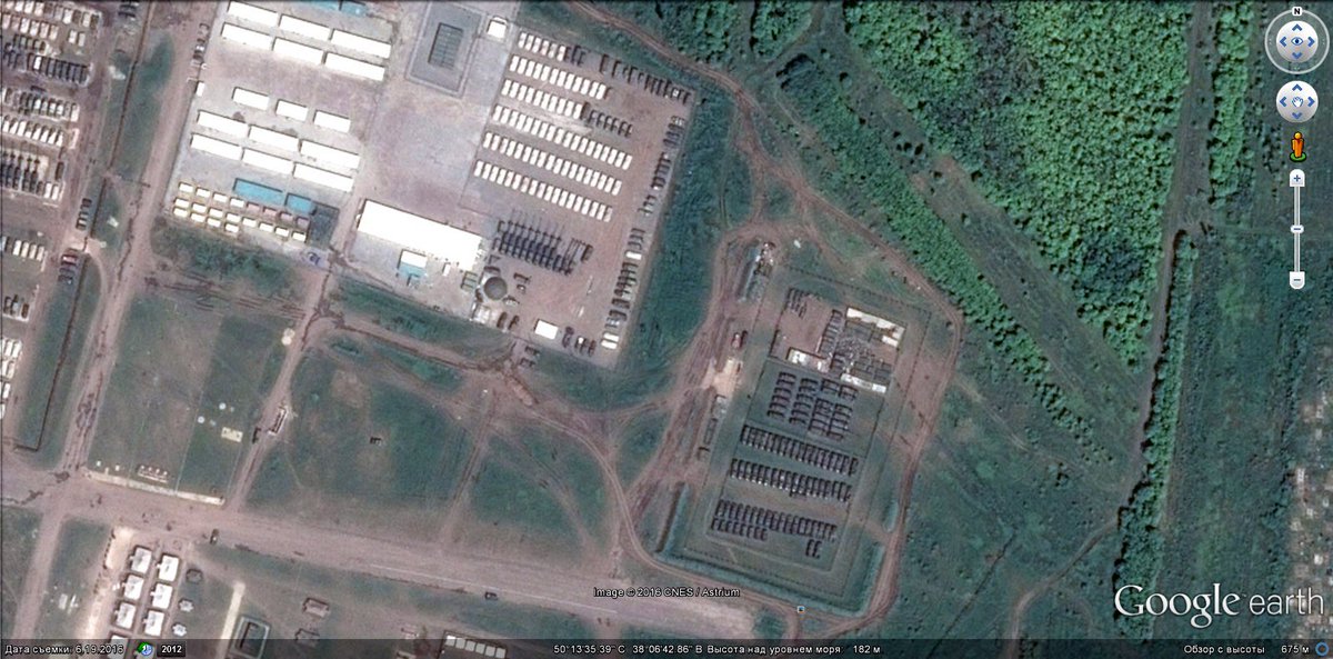 New Russian base on the border of Ukraine