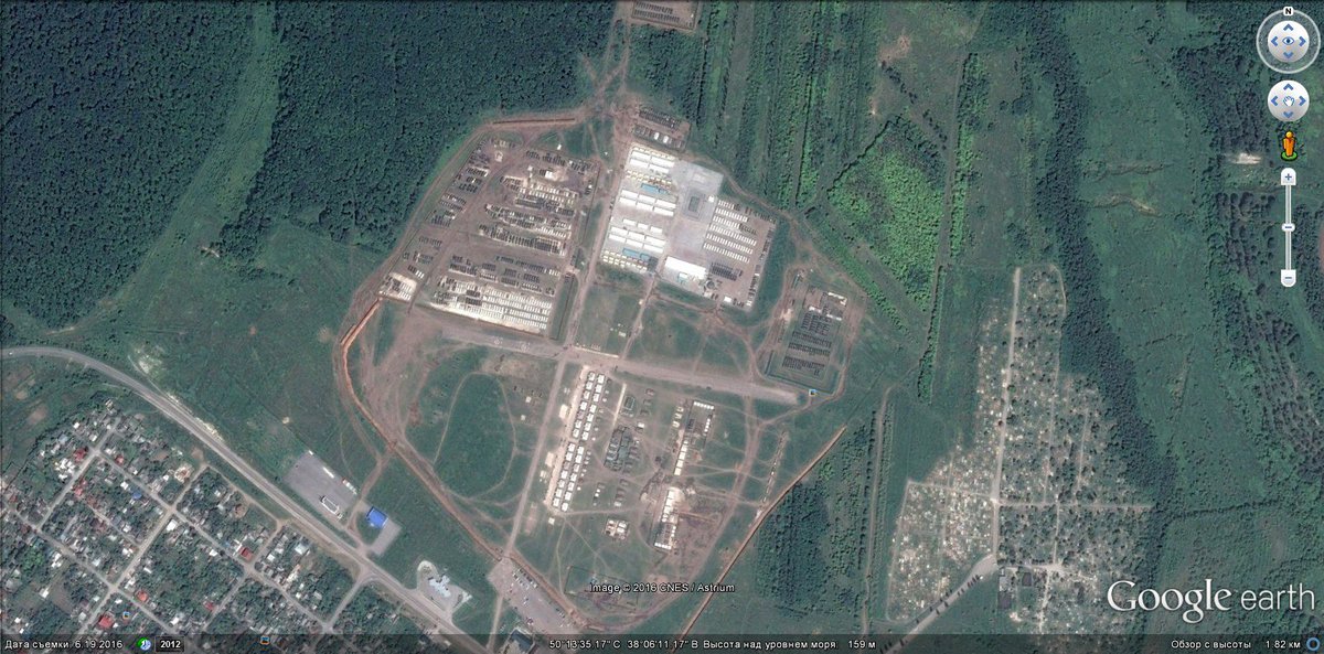 New Russian base on the border of Ukraine